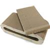 Arquivet Graffiera in Cartone per Gatti Fishes - 44x19,5x10,5cm + 36x19,5x4,5cm