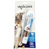 Vetocanis Bio00068 Kit per la cura dei denti per cani con spazzolino da denti, dentifricio e spazzolino da massaggio, formaggio aromatizzato