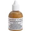 FunCakes Sugarflair Airbrush Colours Gold, Oro - Colorante Alimentare per Aerografo per Pasticceria, Torte, Cupcake, Glasse e Decorazioni per Torte - 60 ml