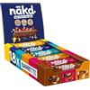 Nākd. Confezione Mista Nuovo Mix | Barrette Crude con Frutta e Frutta Secca | Ingredienti 100% Naturali | Senza Aromi o Zuccheri Aggiunti | Vegan | 18 x 35g | 630g