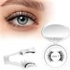 Higu Clace Ciglia Magnetiche Senza Eyeliner - Look Naturale Con Applicatore, Non Necessita di Colla (Kit-F)