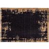 Astra Tappeto antiscivolo soggiorno- Miabella zerbino interno - tappetino per corridoio cucina - tappetino per corridoio lavabile 50x70cm bordo liscio nero