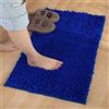 Reyox Tappetino da Bagno in Microfibra Ciniglia Lavabile in Lavatrice, Tappeto Bagno Assorbente Antiscivolo Blu Reale 40 x 120 cm