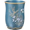 Popular Bath Collezione Capri, Resina, Blu Ardesia, Cestino per rifiuti