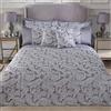 Emma Barclay Duchess - Piumino per Letto King Size, 100% Poliestere, Colore: Argento