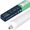 V-TAC Plafoniera LED da Soffitto Lineare Impermeabile - 60 CM - 18W - Chip Samsung - Lampada Rettangolare 2160 Lumen IP65 per Parete, Garage, Negozio - Tubo LED - Luce 4000K Bianca Naturale