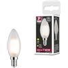 Paulmann 29076 Lampadina a filamento LED 230V candela E14 230V 5,9W 806lm dimmerabile 35mm opaco vetro 2700K - bianco caldo