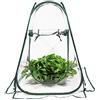 ValueHall Mini Serra Pop-up in PVC Trasparente 68 x 68 x 86cm Portatile per Piante Impermeabile Pioggia Balcone Serra Giardinaggio Domestico V7094