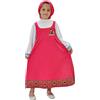 Ciao- Masha Costume Originale Bambina (Taglia 4-6 Anni), Colore, 11160.4-6