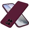 DESSEN Silicone Liquido Cover per Honor X6a, Custodia in TPU Morbido, Ultra Sottile Guscio, Anti-fingerprint, Antiurto Bumper Case. Marrone