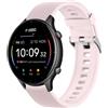 YLK Cinturino per Amazfit GTR 3, Cinturino Silicone di Morbido Traspirante per Amazfit GTR 3 Pro/GTR 2e/GTR 2/GTR 47mm/Amazfit Stratos 3/Stratos 2/Stratos (Rosa)