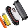 CITYWAY Supporto per bicicletta SmartTag2, supporto impermeabile IPX8 per localizzatore GPS per Galaxy Smart tag2, nascosto sotto il portaborraccia o da solo, viti di sicurezza estese M5 nere con