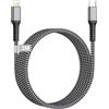 KINPEE Cavo USB C Lighting 3 Metri [Certificato MFi], Cavo iPhone USB C 3 Metri Nylon Cavo USB C Ricarica Rapida Cavo Lighting Cavetto iPhone Filo Caricatore iPhone per iPhone 14/13/12/11/X, iPad, AirPods