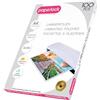 Paperlock - Confezione da 100 buste per plastificazione A4 80mic, finitura lucida trasparente, la confezione può variare