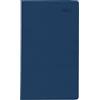 Zettler Agenda tascabile Leporello PVC blu 2023 - Calendario da ufficio 9,5 x 16 cm - 1 mese su 1 pagina - quaderno separato - pieghevole - taccuino - 501 - 1015
