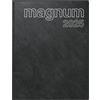 rido/idé Calendario a libro modello magnum (2025), 2 pagine = 1 settimana, 183 × 240 mm, 144 pagine, copertina in schiuma Catana, nero
