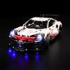 MENZAVA Kit di Illuminazione a LED Compatibile con LEGO 42096 Porsche 911 RSR Technic Modello da Costruire - Set di luci per il modello (Non incluso)