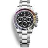 RollsTimi Pagani Design 1644 Orologio cronografo classico da uomo Giappone VK63 Movimento Lunetta in Ceramica Acciaio Inox Moda Uomo Sport Impermeabile Orologio al Quarzo, Nero arcobaleno., Bracciale