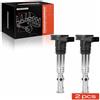 Frankberg 2x Bobine di accensione Benzina Compatibile con TT 8N3 1.8L TT R.o.a.d.s.t.e.r 8N9 1.8L A3 8L1 1.8L A4 Avant 8E5 1.8L A4 Avant 8ED 2.0L Replace# UF-411