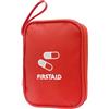 EQLEF Borsa Pronto Soccorso Vuota, Sacchetto Medico Portatile Organizzatore Sacchetto Impermeabile Kit di Primo Soccorso Vuoto per Car Office Scuola o all'aperto (Rosso)