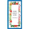 MG Design Cornice 30 x 60 cm - colore Blu, in legno, con vetro acrilico - da appendere in verticale o in orizzontale, senza sfondo, per foto, poster, puzzle