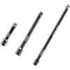 HENYQANN 3 Pezzi Set di Prolunghe per Chiavi a Bussola a Cricchetto da 1/4 Pollici (50MM/100MM/150MM) per Chiavi a Bussola a Cricchetto