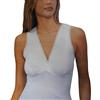 Leable Set 3 Pezzi Canotta Donna Spalla Larga Art 1402 Bianco