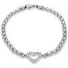 Amazon Essentials Bracciale in Argento Sterling Dorato Oro 14 kt Con Zirconia Cubica