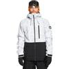 Quiksilver Mission Printed Block JK Giacca, Natura Zoom Birch, XS Uomo