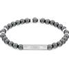 Calvin Klein Braccialetto di Perline da Uomo Collezione MIXED BEADS - Disponibile Con Pietre Occhio Di Tigre o di Ematite