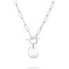 Liebeskind Berlin Da Donna T-Bar Collana & Orecchini A Perno - Catena E Orecchini A Perno In Acciaio Inossidabile Con E Ohne Farbliche Details In Argento, Oro, Oro Rosa & Nero