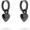 Liebeskind Berlin LJ-1597-E-21 - Orecchini IP Black, 1,8 cm, Acciaio inossidabile, Nessuna pietra preziosa