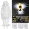 FAELNK Lampada da Parete Aquila Calva Lampada da Parete a LED Animale 3D Decorazione Lampada Ombra Aquila con 3 Ganci Lampada Aquila 3D Decorazione da Parete per Camera da Letto Soggiorno Corridoio Cucina