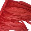 Sowder Rooster Hackle - Frange in piuma, 25,4-30,5 cm di larghezza, confezione da 1 m (rosso)