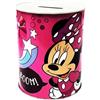 Disney Salvadanaio Topolina Minnie Mouse in Metallo Latta non Apribile 11x8 cm Idea Regalo