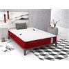 Imperial Confort Helsinki - Materasso viscoelastico in Grafene con massaggio, 150 x 190, spessore 25 cm, reversibile