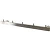 HAKU Appendiabiti acciaio inox, Acciaio inox - Dim. L 46 cm x A 4 cm x P 6 cm, Stile Moderno