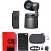 OBSBOT Tail Air Combo con Telecomando Intelligente, Telecamera AI Tracking PTZ con Supporto NDI, App Intelligente, Videocamera HDMI/USB-C/WiFi per Streaming, Chiesa, Sport, ecc.