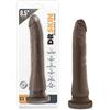 Dr Skin Dr. Skin 8,5 - Dildo realistico con base a ventosa - marrone (20,5 cm)