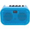 dellersound Mini Amplificatore per Chitarra Elettrica 10W Wireless Ricaricabile con Effetti di Ritardo/Distorsione, Bluetooth 5.0 per Esercizio