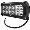 topolenashop FARO LAMPADA SUPPLEMENTARE PROFONDITA AUTO FUORISTRADA 12V 12 LED 36W 6000K IP68