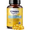 Kinoko life OMEGA 3 2000 mg | EPA 1000 mg| DHA 500 mg | 120 Capsule | Pesce Selvatico | Senza Metalli Pesanti (Cadmio, Piombo e Mercurio) | Massimo Assorbimento | Olio di Pesce Puro