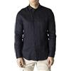 Armani Exchange Regular, Sur TON Embroidered Logo Camicia, Blu Navy, M Uomo