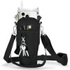 Frogetu 1 Pezzi Borraccia Carrier Bag,Porta Bottiglia d'Acqua alla Moda,Borsa Porta Borraccia Compatibile con Stanley Tumbler 40 oz,per Escursioni,Viaggi,Campeggio,Tracolla e Tasca