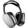 Cellularline Cuffie Bluetooth, Wireless, con Microfono integrato, Colore Nero - CELBTHEADBMSMAXI2K