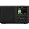 Kenwood CR-M33DAB-B - Radio portatile DAB+ con Bluetooth, batteria agli ioni di litio integrata e display a colori da 6,1 cm, porta di ricarica USB-C, uscita cuffie (stereo), nero