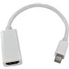 Tec-Digi Cavo adattatore da Mini DisplayPort DP a HDMI, convertitore adattatore HDTV, supporta Thunderbolt per Apple Mac, MacBook Air Pro, iMac