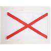 AZ FLAG Bandiera Croce di san patrizio 45x30 cm Poliestere 100D Cordini