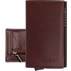 DYKANBO Portatessere Uomo Tascabile - Portacarte Uomo Slim Portafoglio Slim Uomo - Portafoglio Uomo Slim con Portamonete - Portacarte di Credito da Uomo - Porta Tessere Uomo RFID