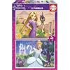 Educa - Puzzle Disney Principesse | 2x48 pezzi Puzzle Set | Disney Principesse, Bambina | dai 4 anni (19997)